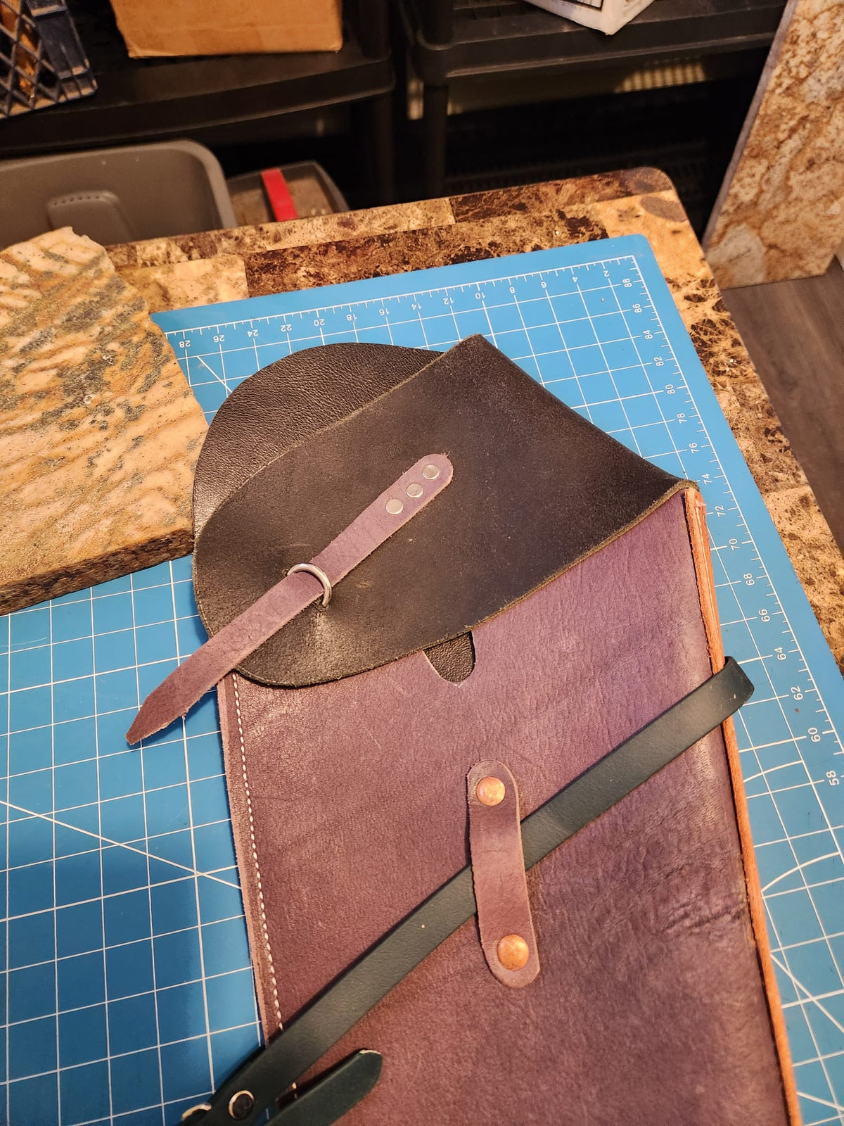 Rifle scabbard/ Soft leather gun case